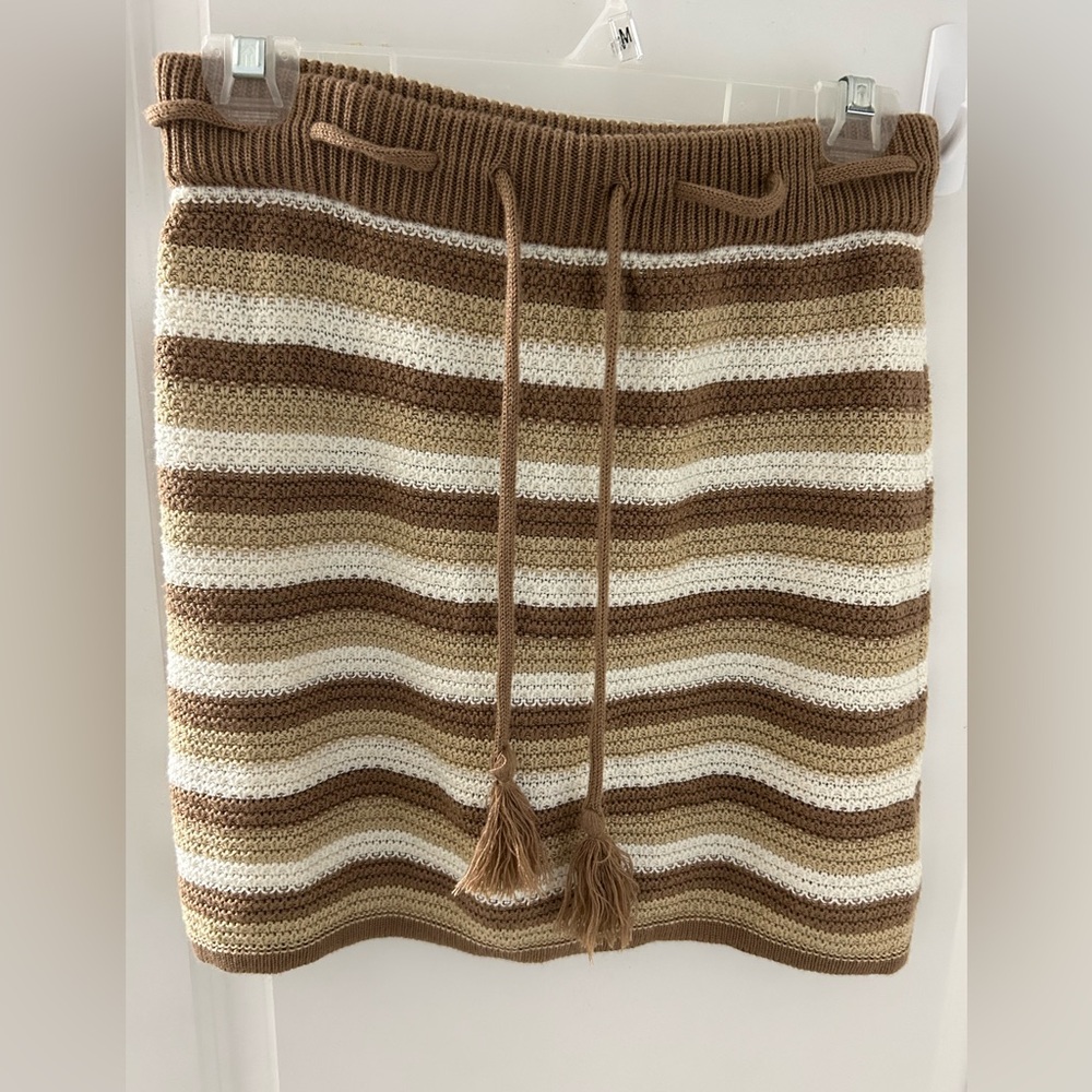 BOHO beach crocheted skirt